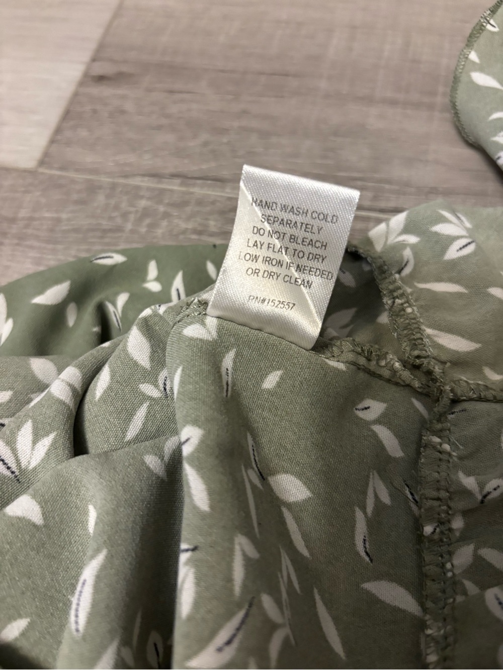 bohme Sage Green Floral Maxi Dress – XS - Picture 12 of 12